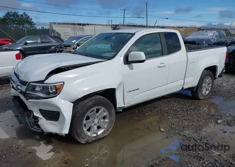 2020 Chevrolet Colorado Lt из США, поврежденный, VIN 1GCHSCEA2L1167006